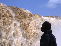 Tourist at Iguazu