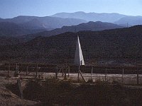 Pyramid marking the level of the Tropic of Capricorn