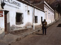 A steep street in