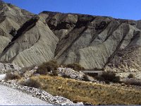 We drove up the non-paved road above Purmamarca to see the scenery