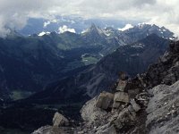 Starting the Sudwandsteig, looking out over the Swiss side,  sj85 28a080