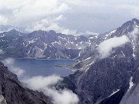 Looking down, way down, on the Lünersee  sj84 25b043