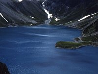 The wind ruffles the surface of the Lünersee.  sj87 35a005