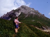 It's funny: At first, the mountain seems very steep.  sj95 54b031b