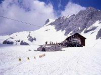 On our first visit, there was still lots of snow left.  sj80 18a031