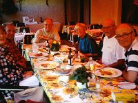 Big dinner on the terrace at Restaurant Brandnerhof  sj96 55b069