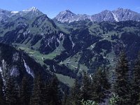 View across the valley towards Niggenkopf and the Zalimtal  sj93 49a053