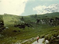 Oberzalim-Hütte on the horizon  br81 oberzalim hut a