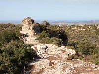 At the Acropolis of Eleftherna, a ruined tower  gr16 092015322 j