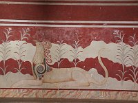 Griffin (a chimera between a lion and an eagle) on the wall of the throne room  gr16 091711400 j