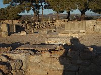 Shadow of the photographer on the 3500-year old stones.  gr16 092817220 s
