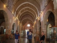 The Hania Archaeological Museum is in the 16th-century, Venetian San Francicso Church. In spite of being less awe-inspiring than museums in Iraklio or Athens, it contains some beautiful objects. The church had previously served as mosque, movie theater and German muntions depot.  gr16 092511120 j