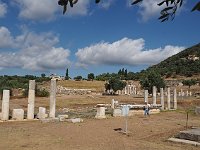 Looking back across columns and a tired tourist toward the theater.  gr17 092010220 k