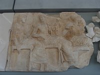 One of the metopes which were once on the frieze above the columns of the Parthenon.  gr17 090816500 s