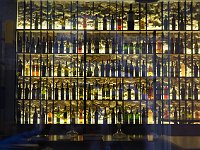 Lovely display of bottles seen passing a closed shop.  gr17 091407480 k