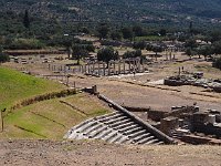 The theater and the forum, including all the columns beyond it. The Asclepion is in back on the right. You still can't see the stadium at all.  gr18 092412172 k