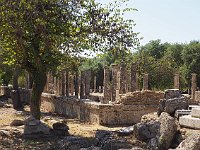 These beautiful columns are probably part of the Palaestra, or wrestling school. It's all about sports, you remember.  gr18 092011310 k