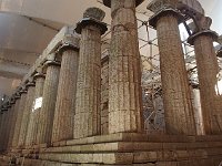 Inside: Note that the columns on the left (the west side) are not all parallel.  gr18 092110480 s