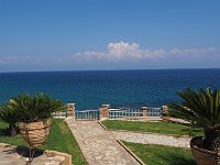 View from the restaurant of the Bay of Messina.  gr18 092513330 k