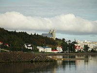 The Akureyrarkirkja was desinged by the same architect who did the Halgrimmskirkja in Reykjavik.