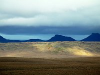 Almost-mysterious light on the hills