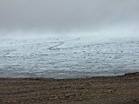 Langjökull's dirty-looking surface