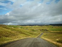 Setting of on gravelled route 208, we were amazed by the green colors.