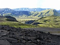 Looking towards the mountains