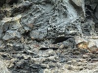 Looks like the rocks must have bubbled and boiled.