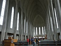 Interior of Hallgrímskirkja