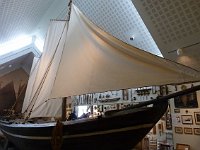 The "Pétersey" fishing boat is named after the "Island" near where we stayed at Vellir near Vík. She was built in 1855 and used by farmers for cod fishing. She continued sailing until 1946.