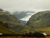 The Mýrdalsjökull, seen from our hotel at Vellir, west of Vík