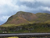 Smaller fall to the north under a beautifully colored mountain