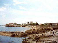 Sandycove strand and Joyce's Martello Tower  Dublin