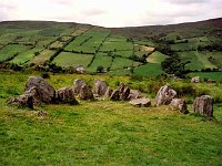 Supposed grave of legendary Irish poet  Ossian's Grave