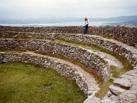 Inside the fortress  Grianan of Aileach