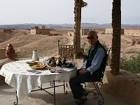 Skoura  Breakfast on the terrace