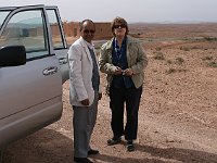 Drive through the Dades Valley  Our wonderful driver, Abdo, and Siv