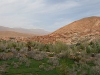Drive through the Dades Valley  Distant bled