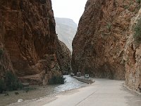Drive through the Dades Valley  Either the water was high or the road was low...
