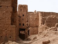Ksar of Tamnougalt  The tunnel leads to the mellah (Jewish quarter)