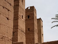 Ksar of Tamnougalt  Siv and our guide, who did not mind being photographed (Most Moroccans do)