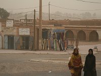 The desert  The sand obscures everything, especially the light