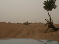 The desert  Onto the desert piste!