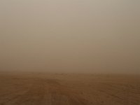 The desert  Sand everywhere