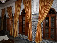 Fez  Our room had windows over the interior court