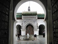 Fez  The court of the Kairaouine Mosque