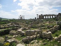 Volubilis  Volubilis, Capitol and Basilica
