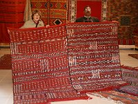 Meknes  Anybody wanna buy a rug? How about two? (We did...)