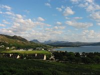 Gairloch from the north near sunset  Scottish HIghlands, August 2004
